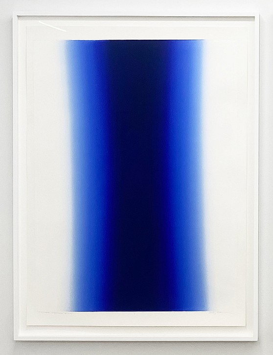 Betty Merken
Illumination, Ultramarine. #08-21-05, 2023
MER1051
oil monotype on rives bfk paper, 53 x 39 inch paper / 48 x 36 inch image