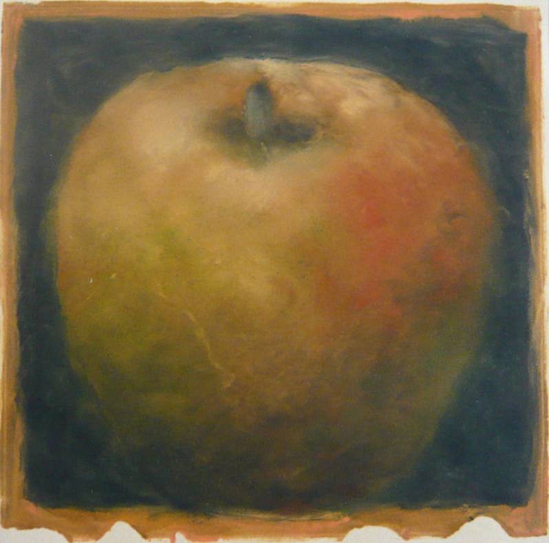 Carol Anthony
Moonlight Apple, 2001
ANTH475
monoprint, 22 x 15 in. paper / 7 x 7  in. image