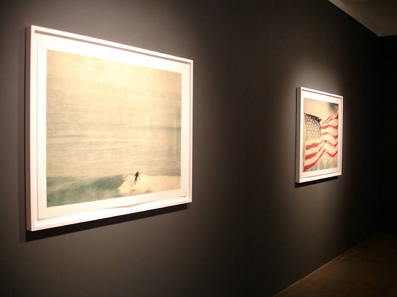 John Huggins
Installation, 2008
HUGG181
K-3 pigment print, Malibu #4 & Flag #1 Chippewa Falls(Editions of 17)