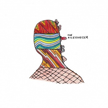 Eric Lebofsky (LA) -&nbsp;The Accessorizer, 2011 colored pencil on paper 9 3/4 x 9 3/4 inches LEB123