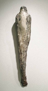 Work:&nbsp;Small Falcon, 2007 marble mix and hemp 25 x 6 x 4 inches ROSEN145