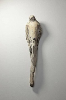 Work:&nbsp;Avatara, 2010 hand blown glass, marble mix and pigment 21.5 x 5 x 4 inches ROSEN191