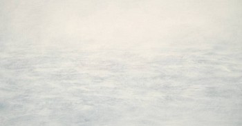 Work: White 1511, 2011 oil on panel 8 x 15 inches THIEL740