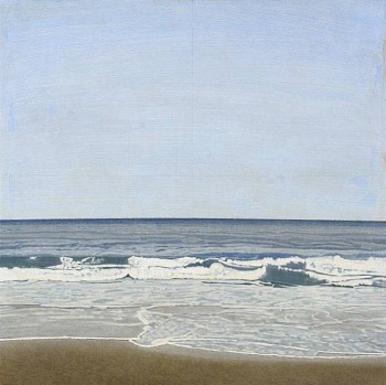 Work: Ocean No. 17, 2008 oil on panel 24 x 24 inches WAG096