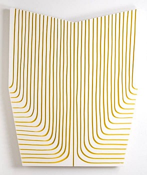 Work: 2007.06, 2007 enamel on panel 52 x 43 inches ZIM092