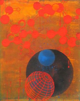 Larry Brown -&nbsp;D-629, 2004 acrylic and oil on paper 15 x 12  inches BRN139