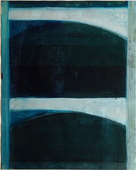 Tad Wiley -&nbsp;untitled no. 10, 2012 oil based enamel and alkyd on vellum 26 x 20 inches wile069