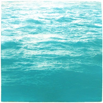MaryBeth Thielhelm (LA) -&nbsp;Aqua Sea II, 2005 solar etching 29 x 29 inches THIEL428