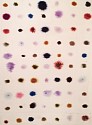 Lourdes Sanchez, abstract dots small
2014, ink on silk