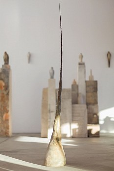 Work: Bronze Hoof, 2014 Bronze & unique patina 57 x 8 x 10  inches ROSEN261