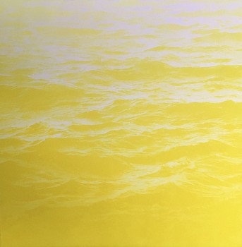 MaryBeth Thielhelm (LA) -&nbsp;Lemon Sea, 2015 solar etching 15 x 15 inches THIEL863