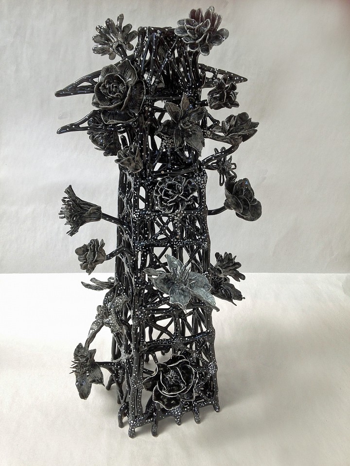 Susan Graham
Flower Tower 2, 2015
GRA006
glazed porcelain, 18 x 9 x 9 inches