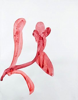 Patricia Iglesias -&nbsp;Florecen 8, 2015 mixed media on paper 50 x 39 inches IGLE053