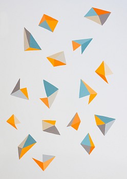 Work:&nbsp;Jen Wink Hays Eberle, 2017 gouache on 300lb lanaquarelle paper 41 x 29.5 inches JWH036