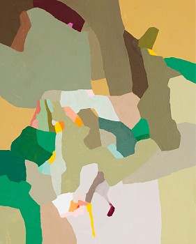 Work:&nbsp;Jen Wink Hays Underbrush, 2017 oil on canvas 20 x 16 inches JWH042