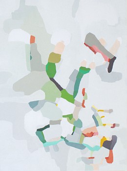 Work:&nbsp;Jen Wink Hays (LA) Cone and Tassel, 2017 oil on canvas 40 x 30 inches JWH043