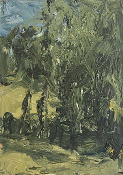 Peter Schroth -&nbsp;NYCP 5, 2018 oil on paper 10 x 7 inches SCHR742