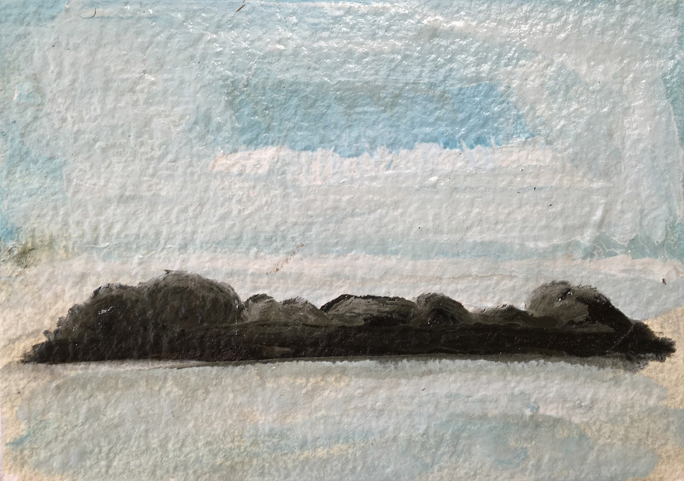 Kathryn Lynch
Rocks at Sea, 2015
lyn662
oil on paper, 5 x 7 inches/13 x 11 inches framed