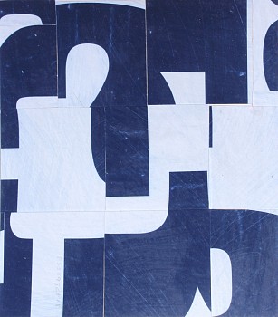 Cecil Touchon -&nbsp;fs3899ct18, 2018 collage and mixed media on paper 9 x 8 inch image / 17 x 15 inch paper TOUCH2303