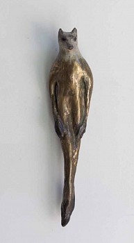 Work: Jane Rosen Bronze Buddhi II, 2016 cast bronze with unique patina 18 x 5 x 4 inches ROSEN299