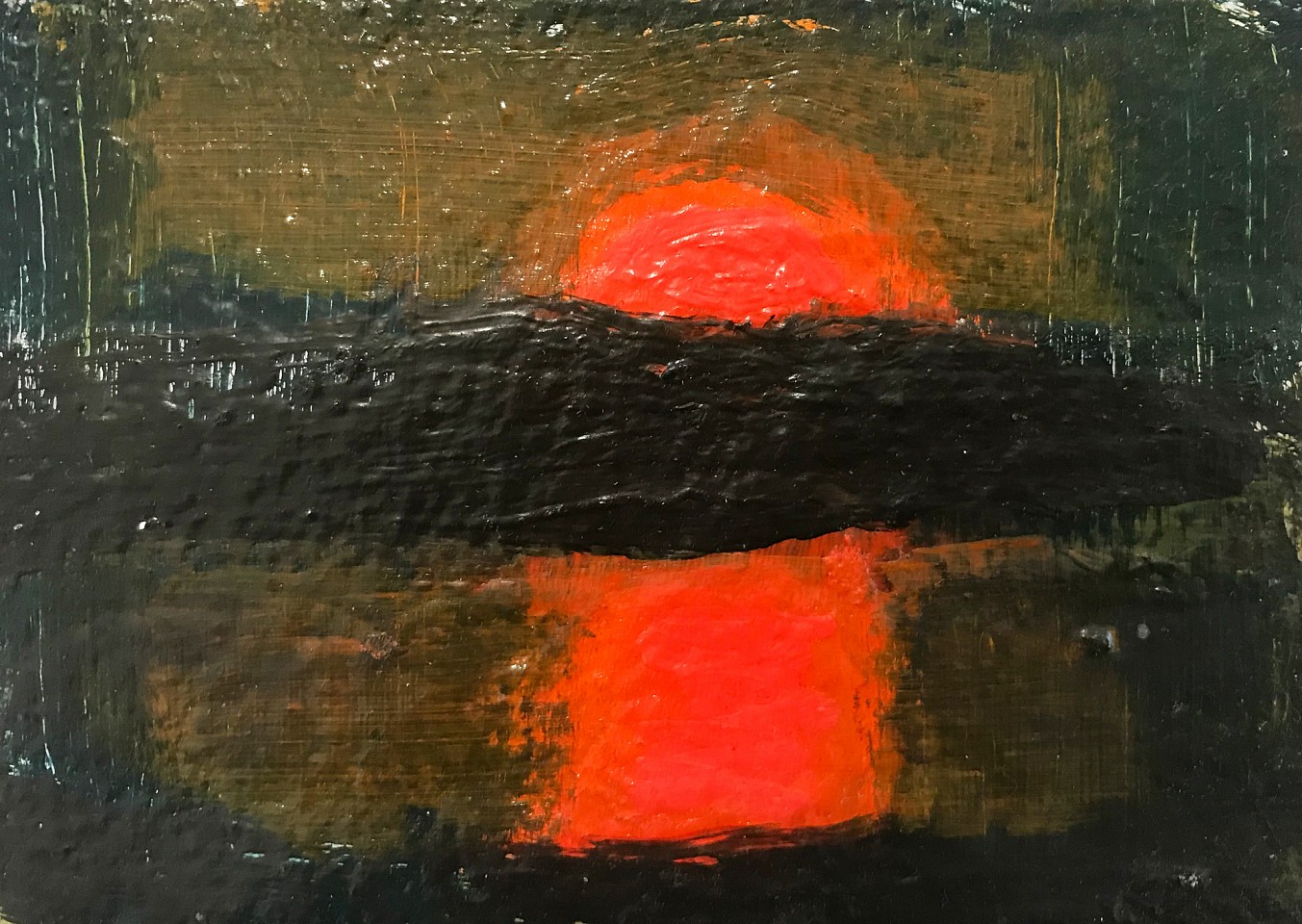 Kathryn Lynch (LA)
Scorched, 2018
lyn733
oil on paper, 5 x 7 inches