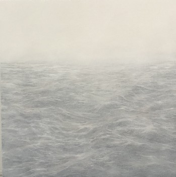 MaryBeth Thielhelm (LA) -&nbsp;White Sea oil on panel 16 x 16 inches THIEL894