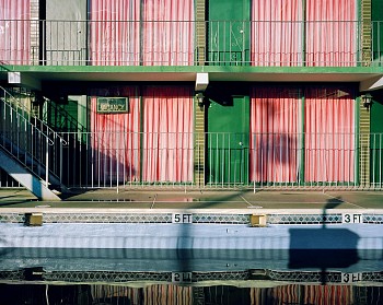 Tyler Haughey (LA) -&nbsp;Grecian Gardens Motel, 2016 archival pigment print 32 x 40 inches, edition of 12 / 40 x 50 inches, edition of 9 / 56 x 70 inches, edition of 5 HAUGH007