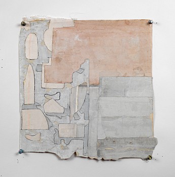 Eugene Brodsky (LA) -&nbsp;SB 5, 2019 Mixed media 14 x 13 inches, 21 3/4 x 20 3/4 inches framed BROD358
