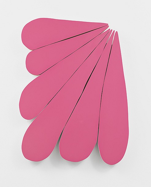 Andrew Zimmerman
Pompadour Pink, 2019
ZIM646
Automotive paint on wood, 47 x 35 x 2 inches