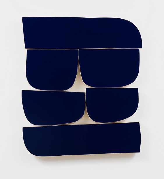 Andrew Zimmerman (LA)
True Blue, 2019
ZIM649
Automotive paint on wood, 49 x 43 x 2 inches