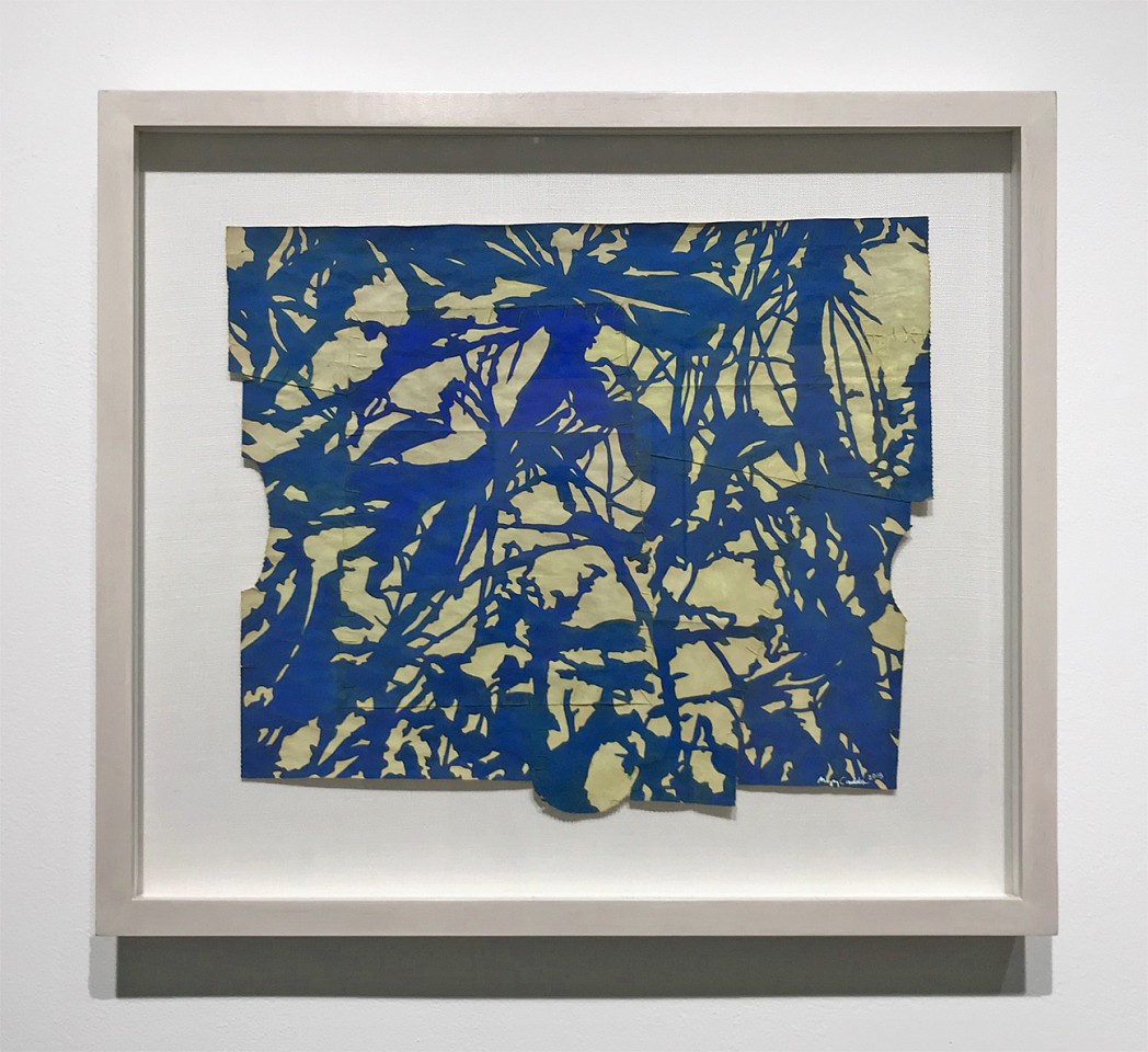 Maysey Craddock
indigo creek, 2018
CRADD069
gouache and thread on found paper, 13 1/2 x 16 1/4 inches | 18 3/4 x 21 1/2 inches framed
Frame + $500.00