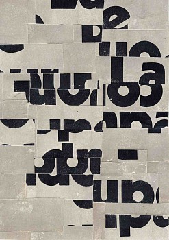 Cecil Touchon -&nbsp;fs3426ct13, 2013 collage on paper 6 x 4 inches TOUCH2378