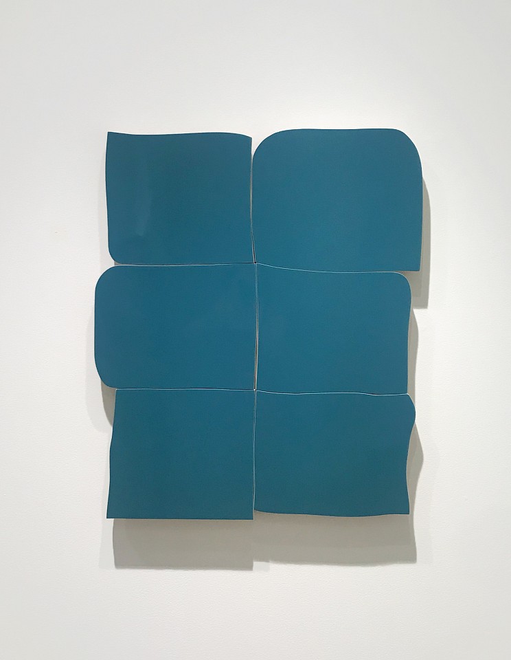 Andrew Zimmerman
Pantone 3115, 2020
ZIM786
Automotive paint on wood, 39 x 33 x 2 inches