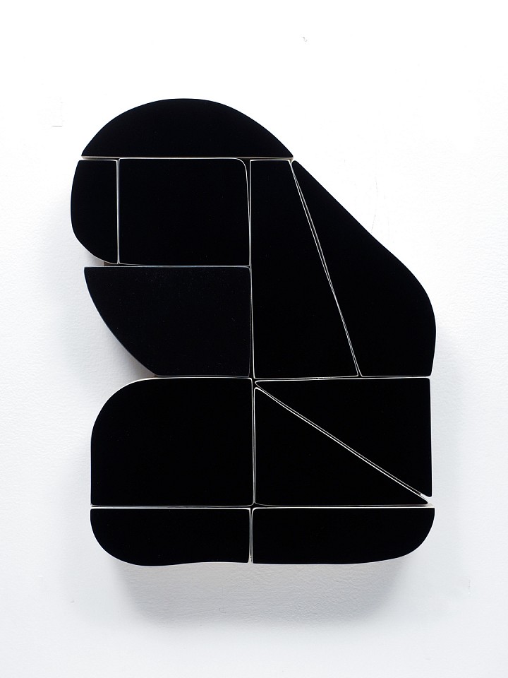 Andrew Zimmerman (LA)
Midnight Black, 2021
ZIM866
Automotive paint on wood, 14 1/2 x 11 1/2 x 1 1/2 inches