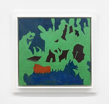 Work: James Kao Elban, 2015 oil on linen over panel 14 x 15 inches / 17 1/2 x 18 1/2 inch frame KAO025