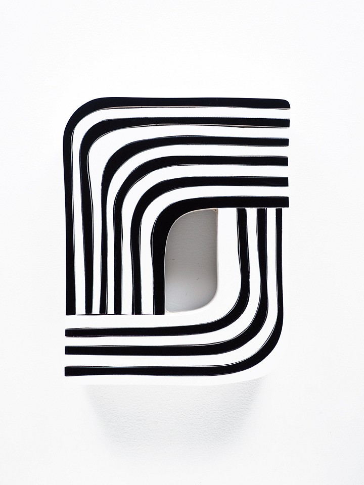 Andrew Zimmerman (LA)
Black White White Black, 2019
ZIM703
Automotive paint on wood, 14 1/4 x 11 1/4 x 2 inches