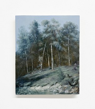 Eileen Murphy -&nbsp;To Address a Thank-You Moat to Those Responsible, 2021 oil on panel 10 x 8 inches MURPH021