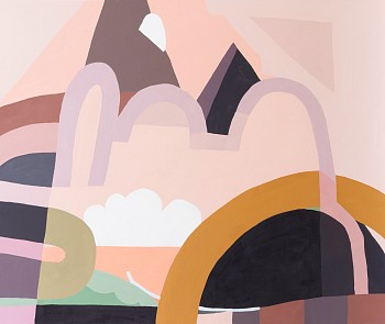 Work: Jen Wink Hays Heavy Season, 2021 oil on canvas 41 x 49 1/2 inches framed JWH113