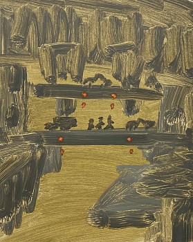 Work: Kathryn Lynch Untitled, 2020 oil on board 10 x 8 inches lyn858