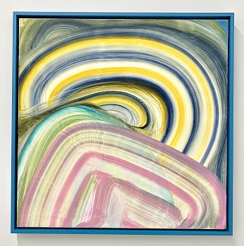 Work: Fran O&#039;Neill mystic river, 2022 oil on canvas 30 x 30 inches ONEI089