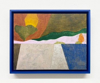 Work:&nbsp;Vinna Begin Untitled, 2022 gouache on paperboard 8 1/2 x 11 inches BEG028