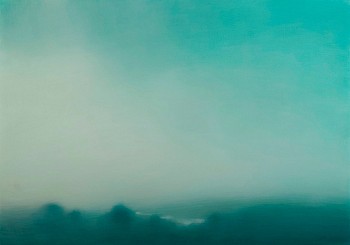 Michael Abrams -&nbsp;Glen Malus, 2022 oil on paper 29 x 42 inches ABR433