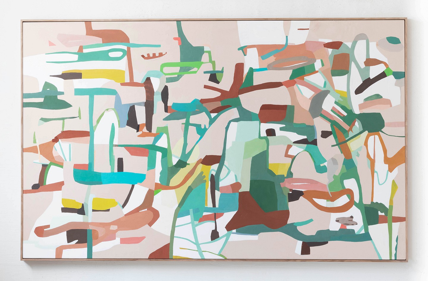 Jen Wink Hays
Wallowa, 2022
JWH130
oil on canvas, 56 x 90 inches