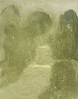 Kathryn Lynch -&nbsp;Untitled, 2023 oil on panel 12 x 9 inches LYN940