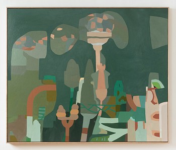 Work: Jen Wink Hays The Wild Things, Where Are They Now, 2022 oil on canvas 60 x 72 inches JWH147