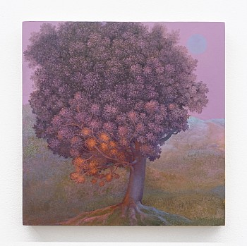 Work: Eileen Murphy What Lies Near Has tones of Distance, 2023 oil on panel 12 x 12 inches MURPH030