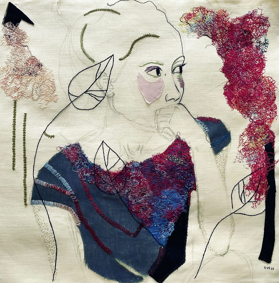 Elaine Escobar (LA)
The Observer, 2023
ESCO014
embroidery, 28 x 27 inches