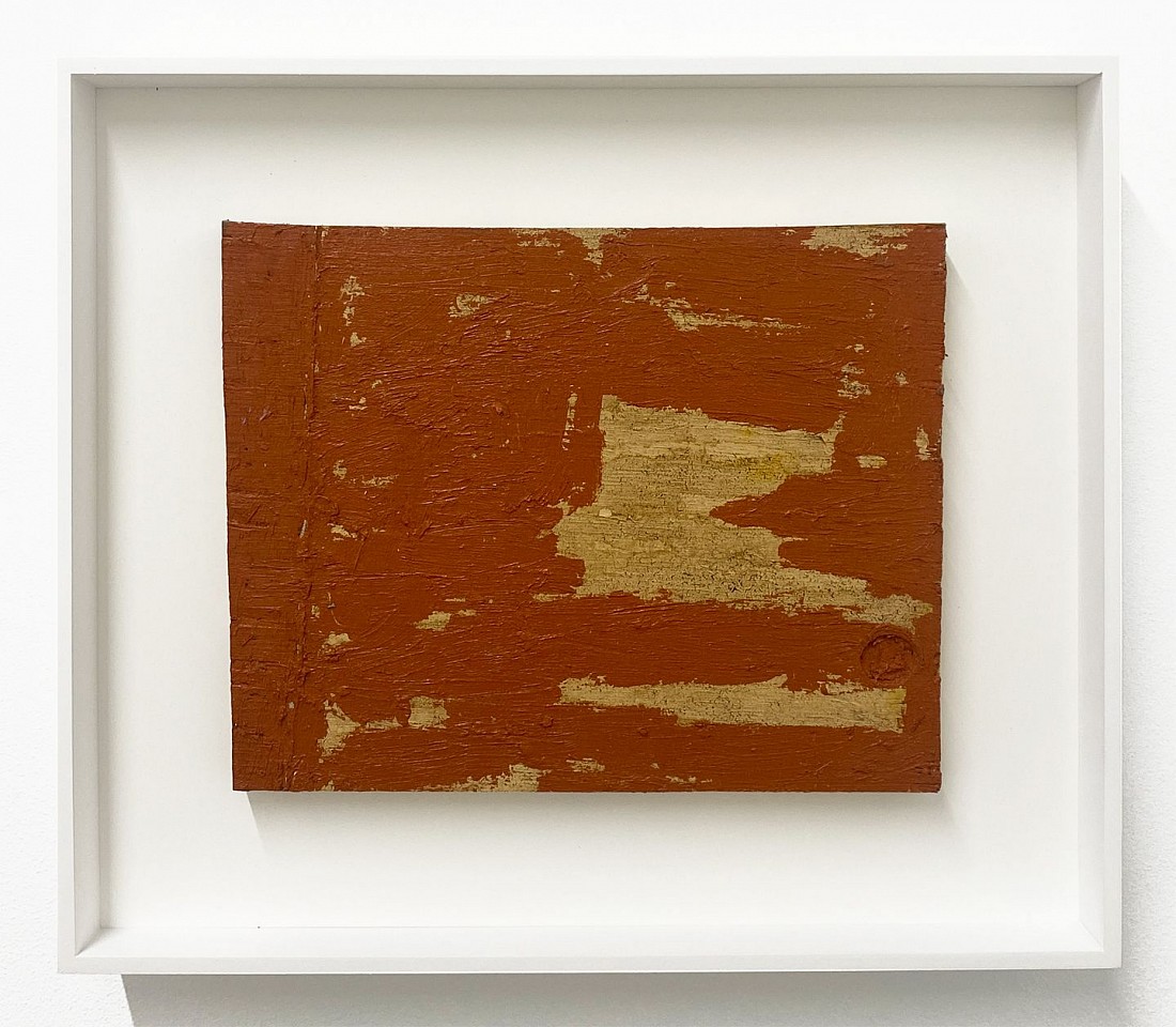 Sean Noonan
Heckscher Drive, 2023
noon044
oil on found wood, 12 1/4 x 14 1/4 inches framed