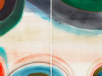 Shawn Dulaney -&nbsp;Boundary V, 2024 watercolor on paper 60 x 80 inches DULAN1181