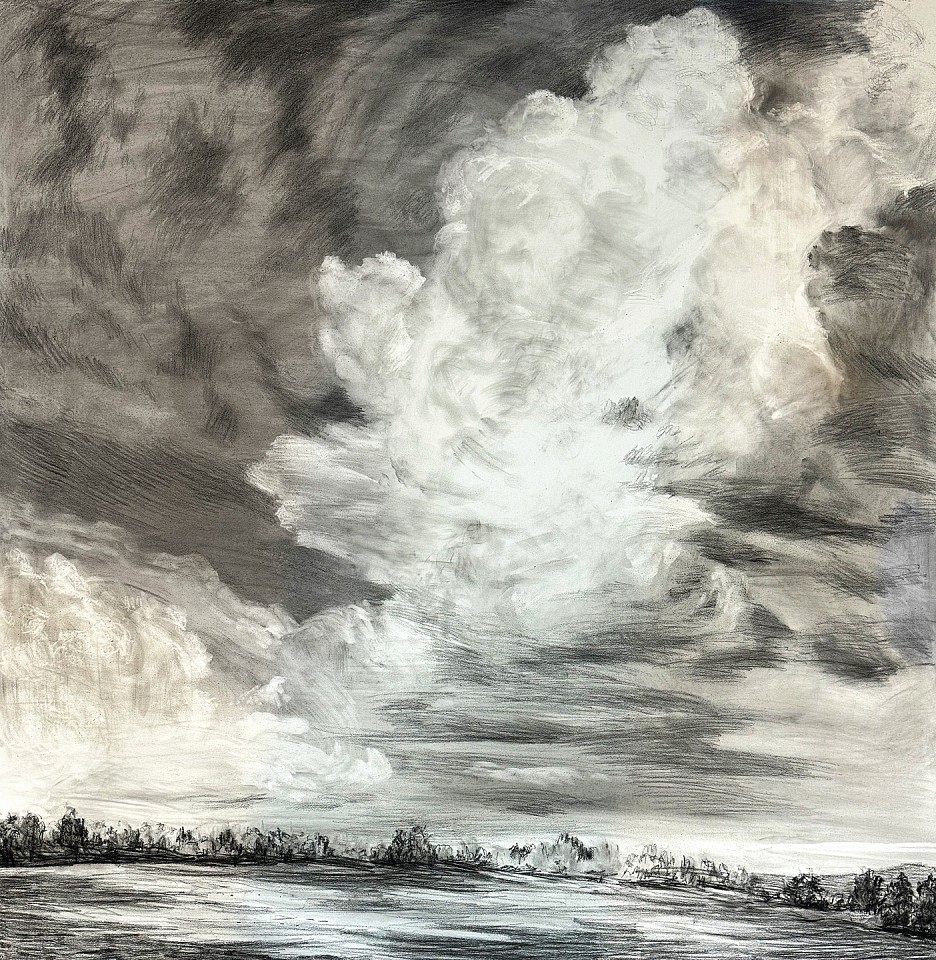 Rick Shaefer
Cloud Bank Over Fields (after Constable), 2024
shaef114
charcoal on gessoed board, 36 x 36 inches